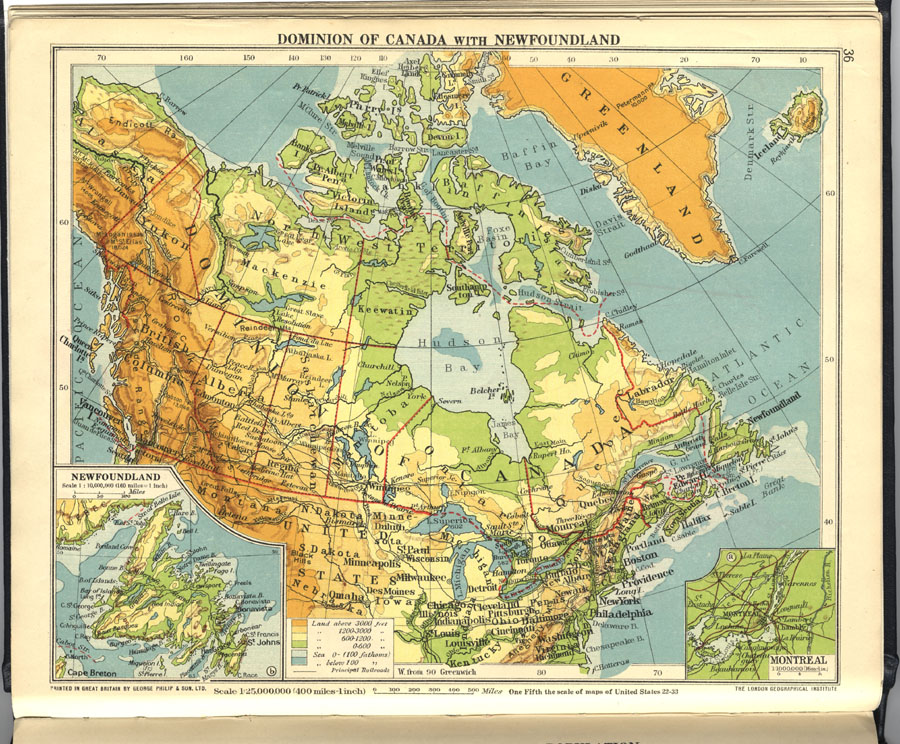 Dominion of Canada and Newfoundland